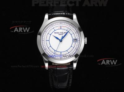 TW Factory Patek Philippe 5296G-001 Stainless Steel V3 Watch Silver Dial